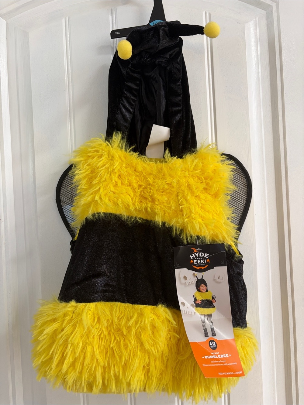 Hyde & Eek! Kids Bumblebee Costume - Yellow and Black